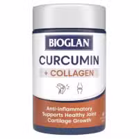 Bioglan Curcumin Plus Collagen For Joints 60 Tablets