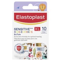 Elastoplast Sensitive Kids/Infants XL 10 pack