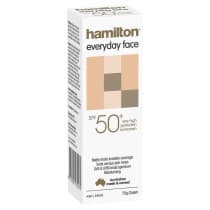 Hamilton SPF 50 Plus Everyday Face Cream 75g