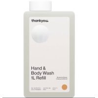 Thank You Hand and Body Wash Botanical Sweet Orange and Almond Refill 1L
