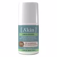 Akin Lime and Orange Deodorant Roll On 65ml