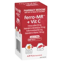 Ferro MR Iron plus Vitamin C 60 Tablets