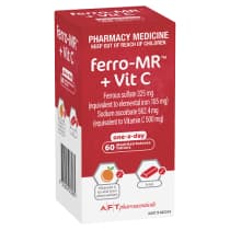Ferro MR Iron plus Vitamin C 60 Tablets