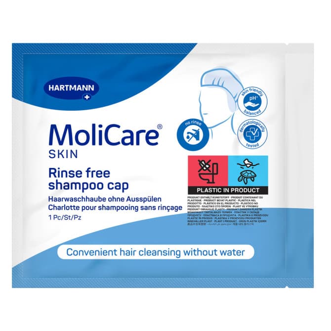 Buy MoliCare Skin Rinse Free Shampoo Cap Online