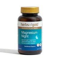 Herbs of Gold Magnesium Night Tablets 60 Tablets