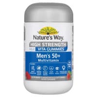 Natures Way Adult Vita Gummies High Stength 50 Plus Mens Multi 60 Gummies