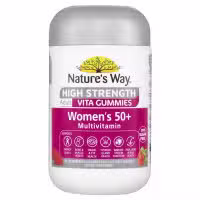 Natures Way High Strength Adult Vita Gummies Womens 50 Plus Multivitamin 60 Pastilles