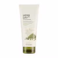 The Face Shop Herb Day 365 Master Blending Mungbean and Mugwort Facial Foaming Cleanser