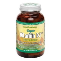 Green Nutritionals Vegan Vitamin D3 1000IU Plus Mushrooms 60 Capsules