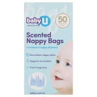 Baby U Nappy Bags 50 Pack