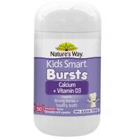 Natures Way Kids Smart Burstlets Calcium and Vitamin D3 50 Capsules