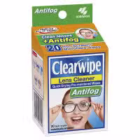 Clearwipe Lens Cleaner With Antifog 20 Wipes