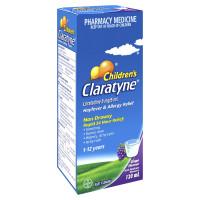 Claratyne Childrens Syrup 1 To 12 Years Grape 120ml