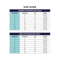 Maseur sandals size chart sales