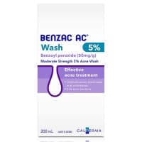 Benzac AC Wash 5 Percent 200ml