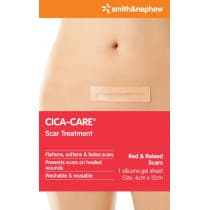 Cica-Care Scar Treatment Silicone Gel Sheet 6cm x 12cm 1 Pack