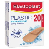 Elastoplast Plastic Water-Resistant Plasters 20 Pack