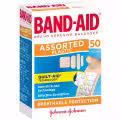 Band-Aid Assorted Plastic Shapes 50 Pack