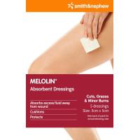 Melolin 5 X 5cm 030913 Pack 5