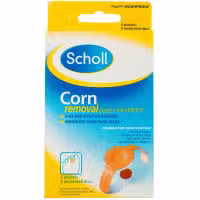 Scholl Corn Removal Plasters Washproof 8 Medicated Discs