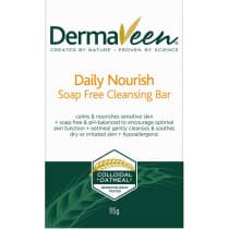 Dermaveen Daily Nourish Soap-Free Cleansing Bar 115g
