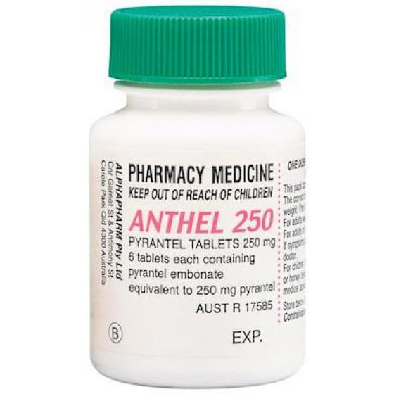 Anthel 250mg 6 Tablets