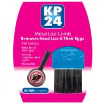 KP24 Metal Lice Comb