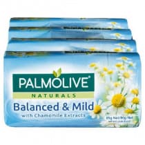 Palmolive Naturals Balanced & Mild With Chamomile Soap 4 Pack