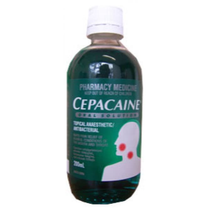 Buy Cepacaine Oral Solution 200ml Online