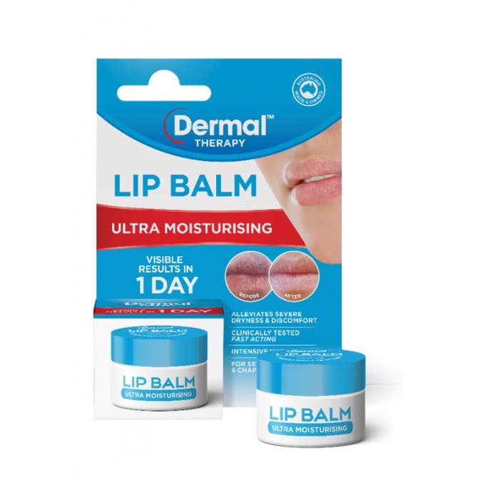 Buy Dermal Therapy Lip Balm Tub 10g Online Chemist Australia