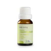 Lively Living Essential Oil Organic Lemongrass 15ml