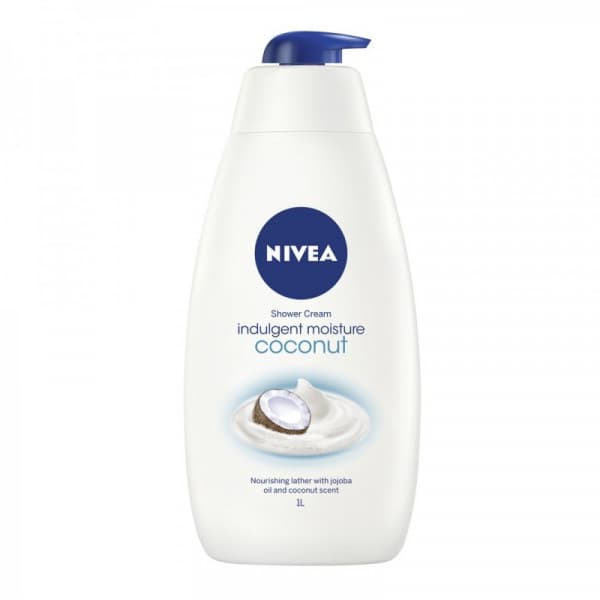 Buy Nivea Shower Cream Indulgent Moisture Coconut 1L Online