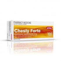 Pharmacy Action Chesty Forte 100 Tablets