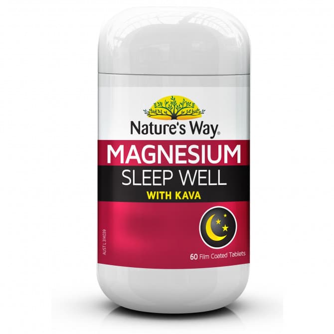 Shop Natures Way Magnesium Sleep Well 60 Tablets Online