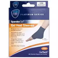 Neat Feat Spandex Gel Heel Sleeve Large