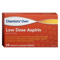 Chemists Own Low Dose Aspirin 28 Tablets