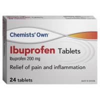 Chemists Own Ibuprofen 24 Tablets 200mg