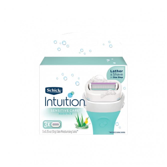 Shop Schick Intuition Sensitive Care Refills 3 Pack Online