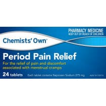 Chemists Own Period Pain Relief 24 Tablets
