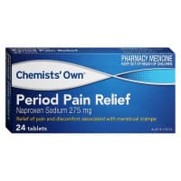 Chemists Own Period Pain Relief 24 Tablets