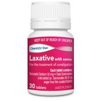 Chemists Own Laxative with Senna 30 Tablets