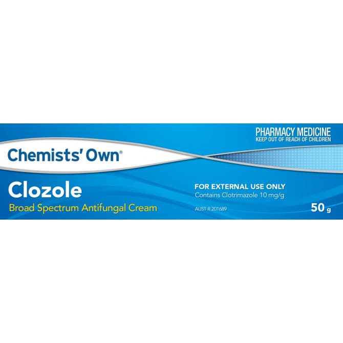 Buy Chemists Own Clozole Antifungal Cream 50g Online