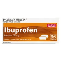 Pharmacy Action Ibuprofen 200mg 96 Tablets