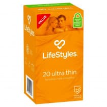 LifeStyles Ultra Thin Condoms 20 Pack