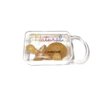 Natural Rubber Soother Round Dummy Large 6 plus Months Twin Pack