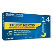 Trust Nexcid 20mg 14 Tablets
