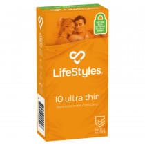 LifeStyles Ultra Thin Condoms 10 Pack