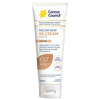 Cancer Council Face Day Wear BB Cream Matte SPF 50 Plus Light Tint 50ml
