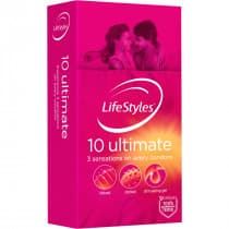 LifeStyles Ultimate Condoms 10 Pack