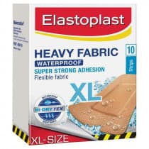 Elastoplast Heavy Fabric Waterproof Plasters XL 10 Strips
